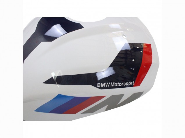 Carenagens Moto BMW S1000RR 2023-2024 - Branco Azul Vermelho Preto Fosco