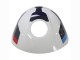 Carenagens Moto BMW S1000RR 2023-2024 - Branco Azul Vermelho Preto Fosco