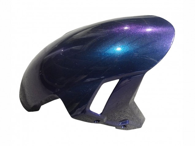 Carenagens Moto BMW S1000RR 2019-2022 - Gradiente Azul Roxo Forjado Fibra de Carbono
