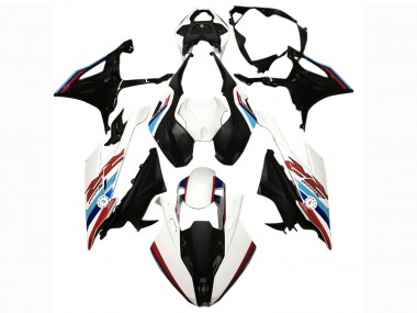 Carenagem Moto BMW S1000RR 2019-2022 - Preto Branco Azul