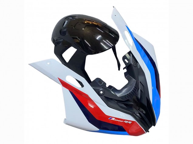 Carenagens Moto BMW S1000RR 2019-2022 - Preto Vermelho Azul Branco