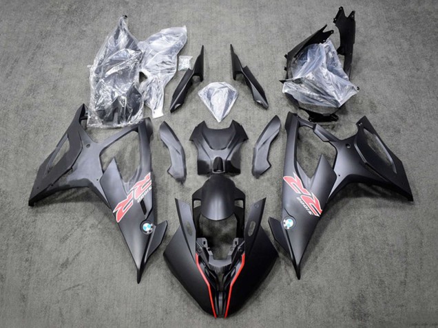 Carenagem Moto BMW S1000RR 2019-2022 - Preto Vermelho