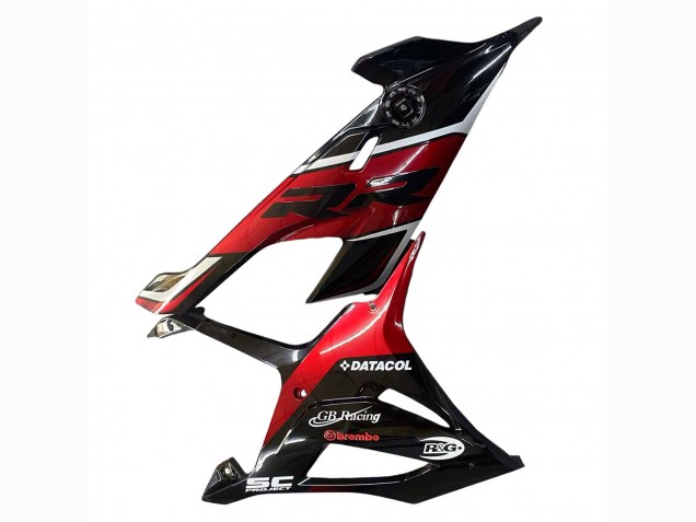 Carenagens Moto BMW S1000RR 2019-2022 - Preto Vermelho Escuro
