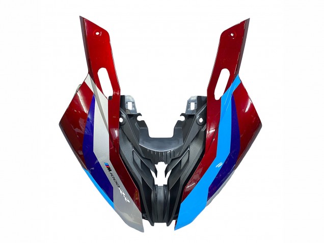 Carenagem Moto BMW S1000RR 2019-2022 - Branco Azul Vermelho Preto