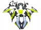 Carenagens Moto BMW S1000RR 2019-2022 - Preto Amarelo Cinzento