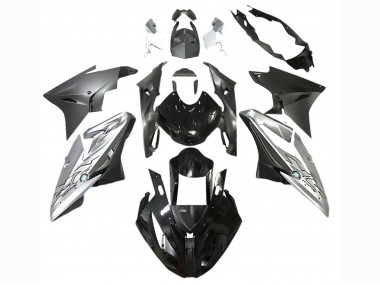 Carenagem Moto BMW S1000RR 2017-2018 - Prata Preto
