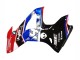 Kits Carenagens Moto BMW S1000RR 2017-2018 - Branco Azul Vermelho Preto Brilhante