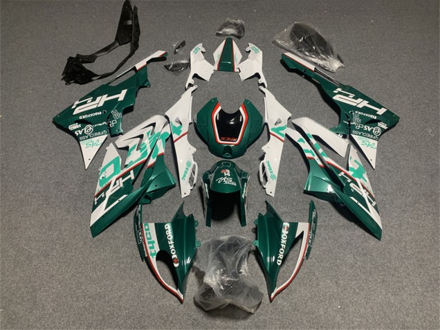 Carenagens Moto BMW S1000RR 2017-2018 - Branco Verde