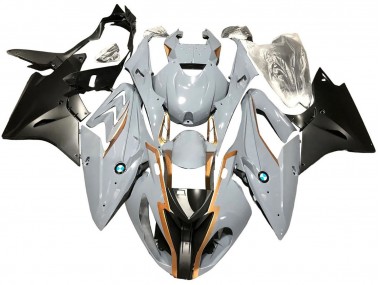 Carenagens Moto BMW S1000RR 2017-2018 - Nardo Cinzento Preto Fosco