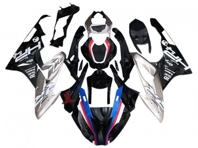 Carenagem Moto BMW S1000RR 2015-2016 - Prata Vermelho Azul Preto