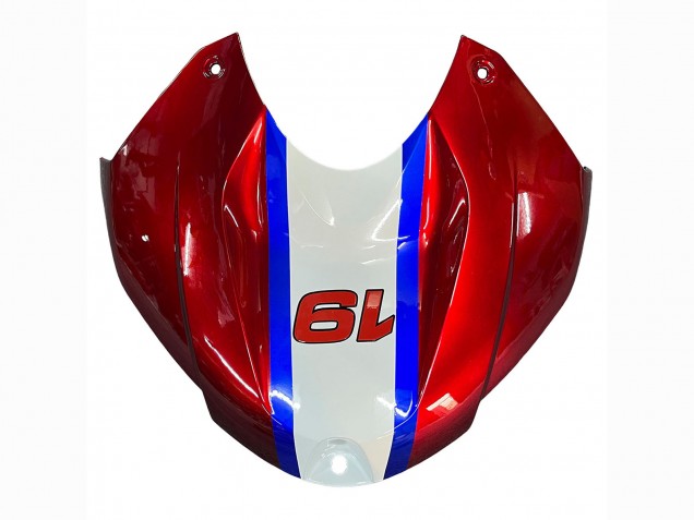 Carenagem Moto BMW S1000RR 2015-2016 - Branco Vermelho Azul Preto