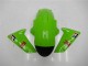 Carenagens Moto Kawasaki ZX6R 2005-2006 - Verde Preto Brilhante Elf