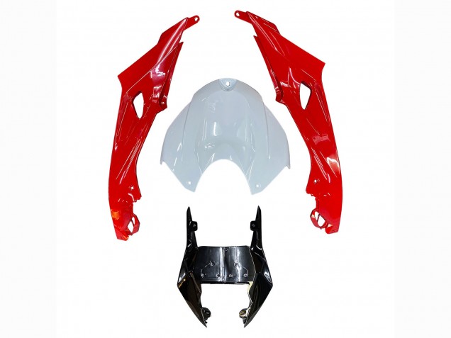 Carenagens Moto BMW S1000RR 2015-2016 - Vermelho Branco Preto Brilhante Preto Fosco