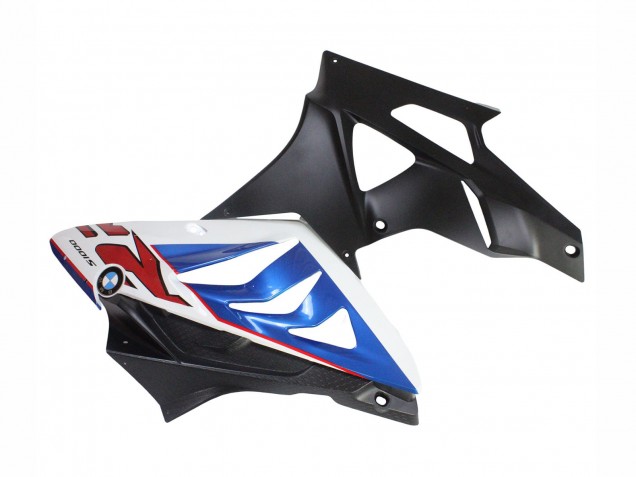 Carenagens Moto BMW S1000RR 2009-2014 - Branco Azul Preto Fosco