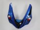 Carenagens Moto Kawasaki ZX6R 2005-2006 - Azul Amarelo Preto Tubarão