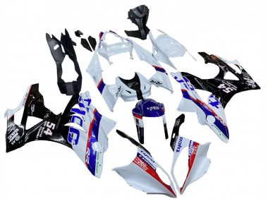 Carenagens Moto BMW S1000RR 2009-2014 - Branco Vermelho Azul Preto Tyco