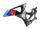 Carenagens Moto BMW S1000RR 2009-2014 - Azul Vermelho Preto Fosco Castrol