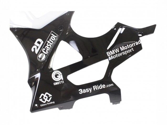 Carenagens Moto BMW S1000RR 2009-2014 - Branco Azul Preto Brilhante Castrol