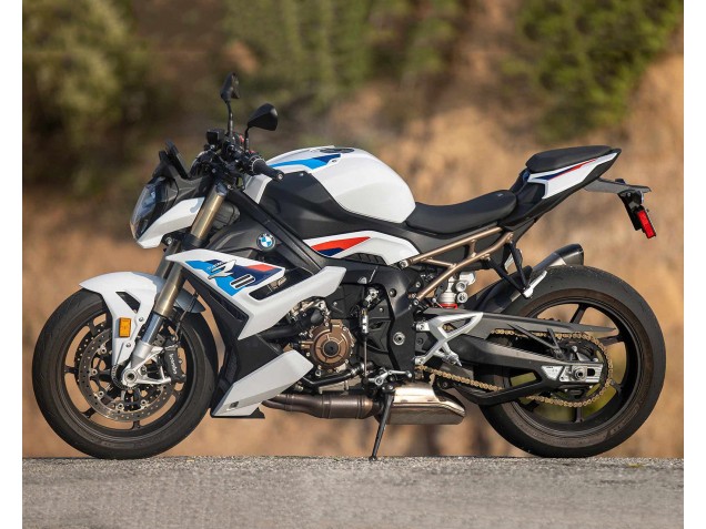 Carenagens Moto BMW S1000R 2021-2025 - Branco Azul Vermelho