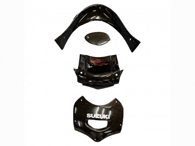 Carenagens Moto Suzuki GSX600F/GSX750F 2004-2006 - Preto Brilhante Vermelho Chama