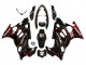 Carenagens Moto Suzuki GSX600F/GSX750F 2004-2006 - Preto Brilhante Vermelho Chama