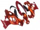 Carenagens Moto Suzuki GSX600F/GSX750F 2004-2006 - Burnt Laranja Branco Logo