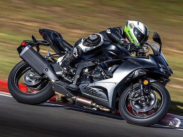 Carenagem Moto Kawasaki ZX6R 2023-2025 - Preto Fosco