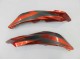 Kits Carenagem Moto Honda CBR600RR 2007-2008 - Laranja Preto Fosco