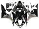 Kits Carenagem Moto Honda CBR600RR 2007-2008 - Prata Preto Brilhante