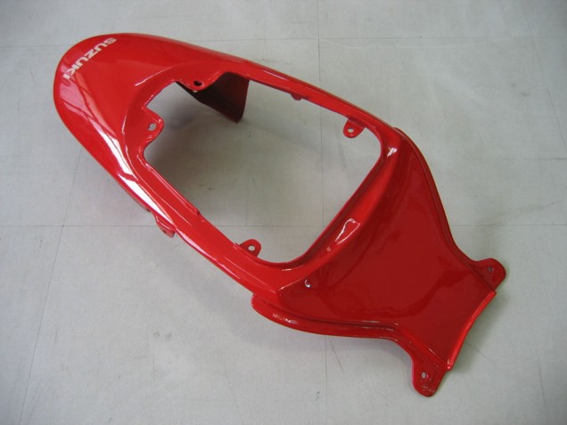 Carenagem Moto Suzuki GSXR 600 / GSXR 750 2006-2007 - Branco Vermelho Preto Brilhante