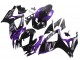Kits Carenagem Moto Suzuki GSXR 600 / GSXR 750 2006-2007 - Roxo Preto Brilhante