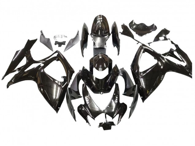 Carenagens Moto Suzuki GSXR 600 / GSXR 750 2006-2007 - Preto Brilhante