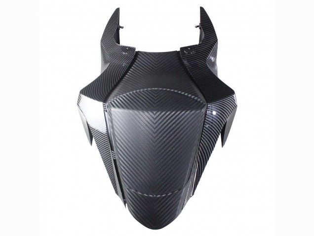 Carenagens Moto Suzuki GSXR 600 / GSXR 750 2011-2024 - Preto Fibra de Carbono Vermelho