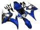 Carenagens Moto Yamaha YZF R6S 2006-2009 - Azul Branco Preto Brilhante Yamalube