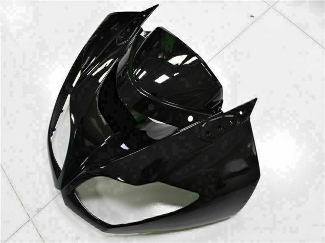 Carenagens Moto Kawasaki ZX6R 2009-2012 - Preto Brilhante Branco Ninja