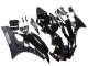 Carenagens Moto Yamaha YZF 600 R6 2006-2007 - Preto Brilhante Preto Fosco