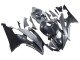 Carenagens Moto Yamaha YZF 600 R6 2008-2016 - Cinzento Preto Fibra de Carbono Estilo
