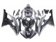 Carenagens Moto Yamaha YZF 600 R6 2008-2016 - Cinzento Preto Fibra de Carbono Estilo
