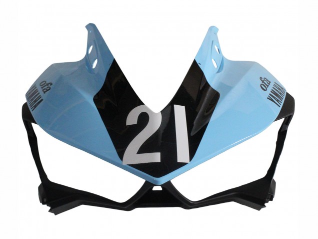 Carenagens Moto Yamaha YZF R3/R25 2015-2018 - Azul Claro Preto Yamalube 21