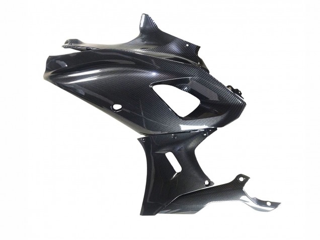 Carenagens Moto Yamaha YZF R7 2021-2024 - Preto Fibra de Carbono