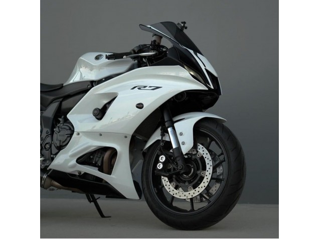 Carenagens Moto Yamaha YZF R7 2021-2024 - Branco Brilhante