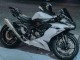 Carenagens Moto Kawasaki ZX6R 2019-2022 - Branco Preto Fibra de Carbono