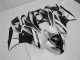 Carenagens Moto Kawasaki ZX6R 2009-2012 - Preto Brilhante Branco