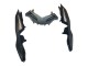 Carenagens Moto Kawasaki EX300 2013-2024 - Preto Fosco Branco Elf Neve