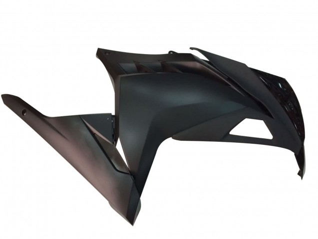 Carenagem Moto Kawasaki EX300 2013-2024 - Preto Brilhante Preto Fosco