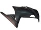 Carenagem Moto Kawasaki EX300 2013-2024 - Preto Brilhante Preto Fosco