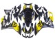 Carenagens Moto Aprilia RS4 50 125 2012-2018 - Amarelo Preto Fosco