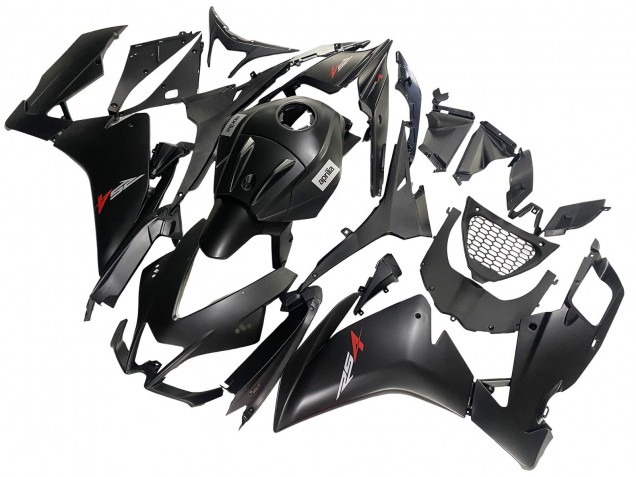 Kits Carenagem Moto Aprilia RS4 50 125 2012-2018 - Preto Fosco