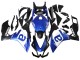 Carenagens Moto Aprilia RS4 50 125 2012-2018 - Azul Branco Preto Fosco
