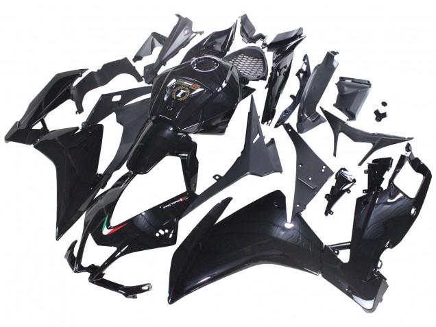 Carenagens Moto Aprilia RS4 50 125 2012-2018 - Preto Brilhante